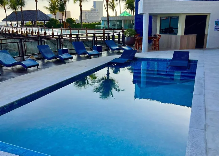 Iate Plaza - Calcadao - Frente Mar Flat 205